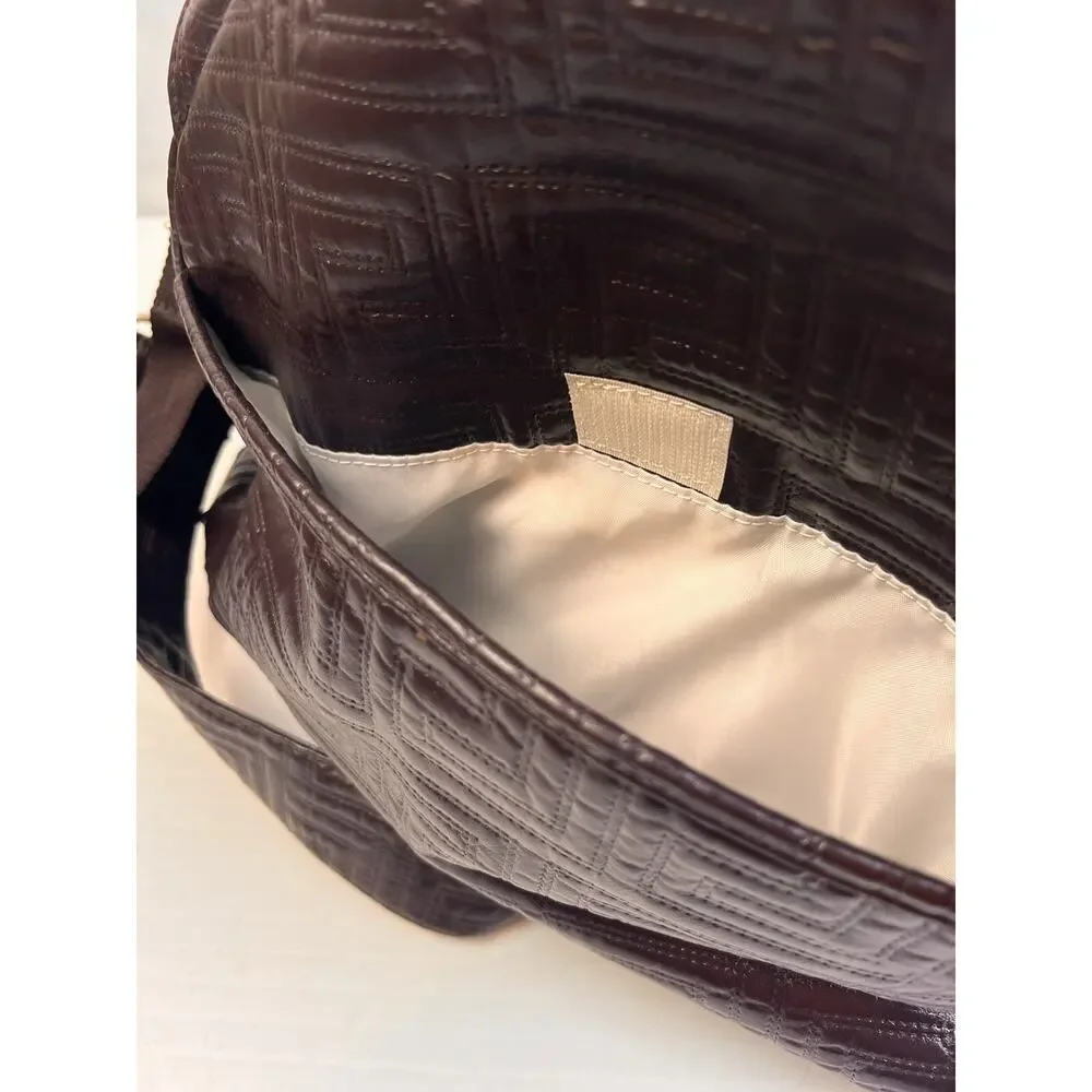 Kalencom New Orleans Travel Diaper Bag Changing Pad Bottle Holder Black Gift